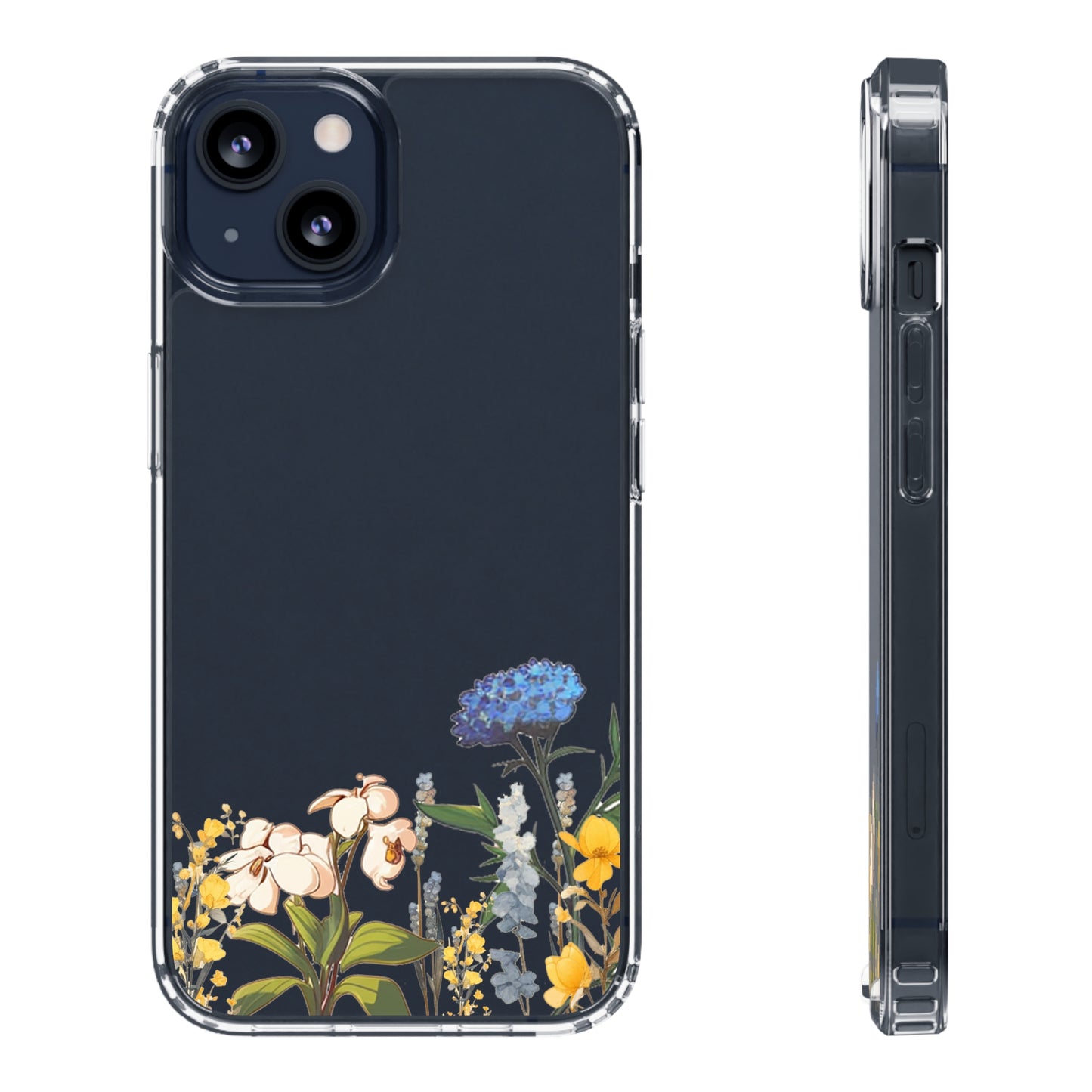 Dried Wildflowers | Clear iPhone Case / Samsung Case