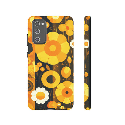 Floral Lines Retro iPhone Case / Samsung Case