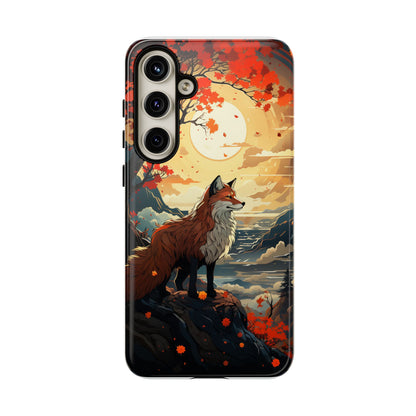 Japanese Wolf Aesthetic Phone Case