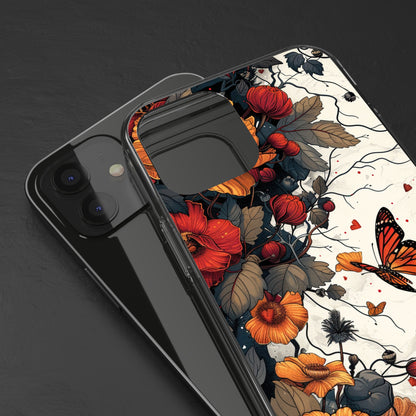 Dark Fall Butterfly Aesthetic | Clear iPhone Case / Samsung Case