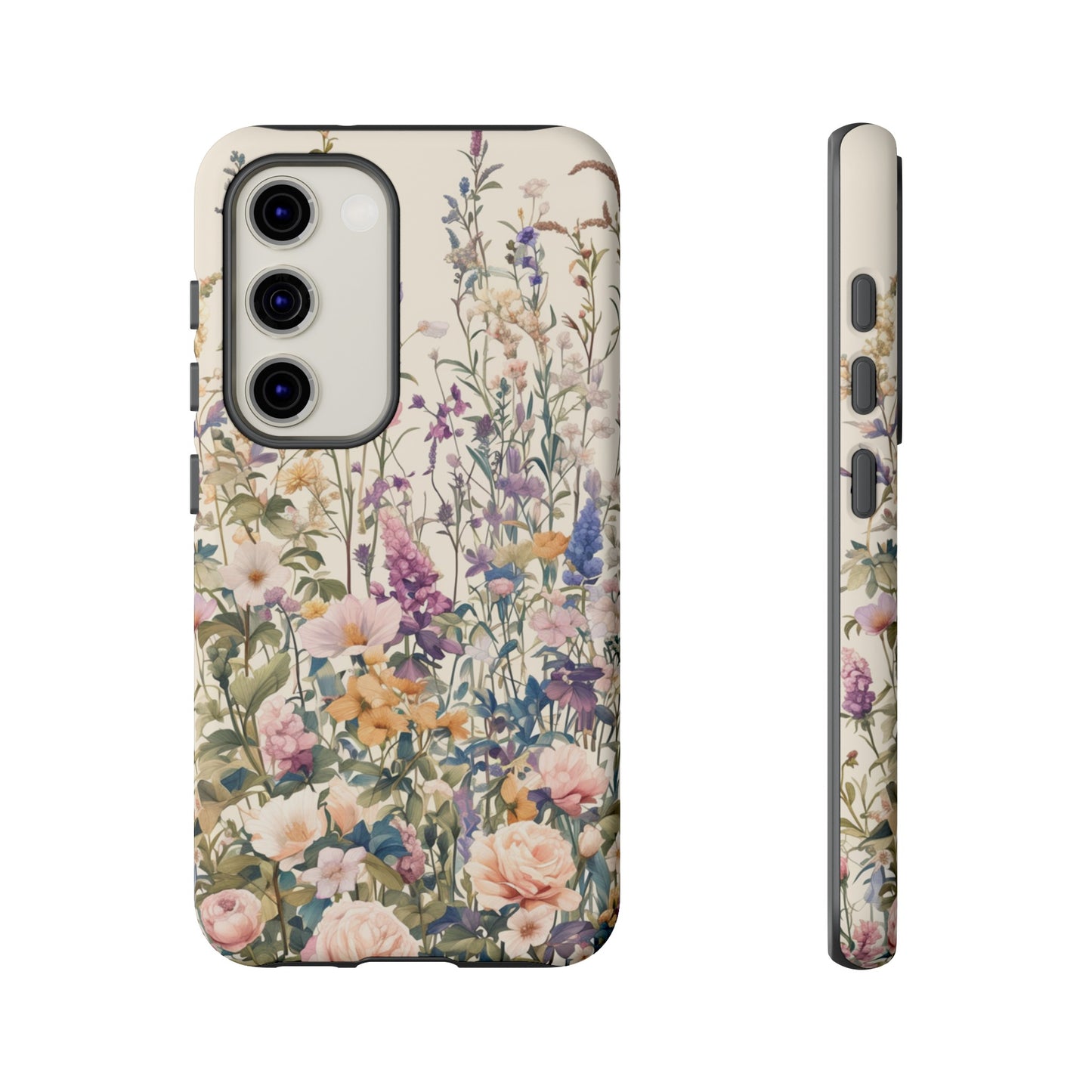 Tall Vintage Wildflowers iPhone Case / Samsung Case