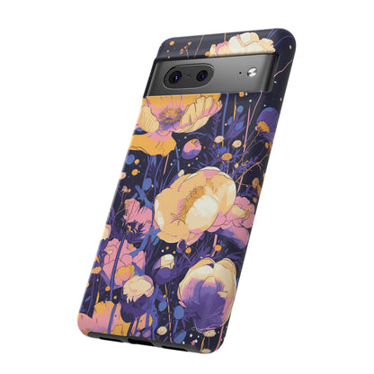 Night Cotton Flowers iPhone Case / Samsung Case