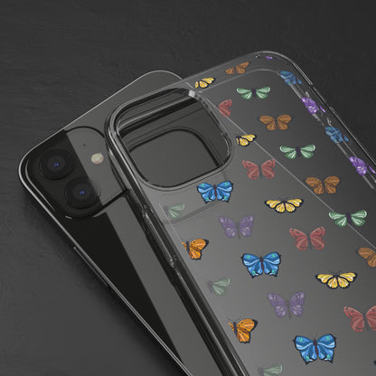 Colorful Butterflies | Clear iPhone Case / Samsung Case