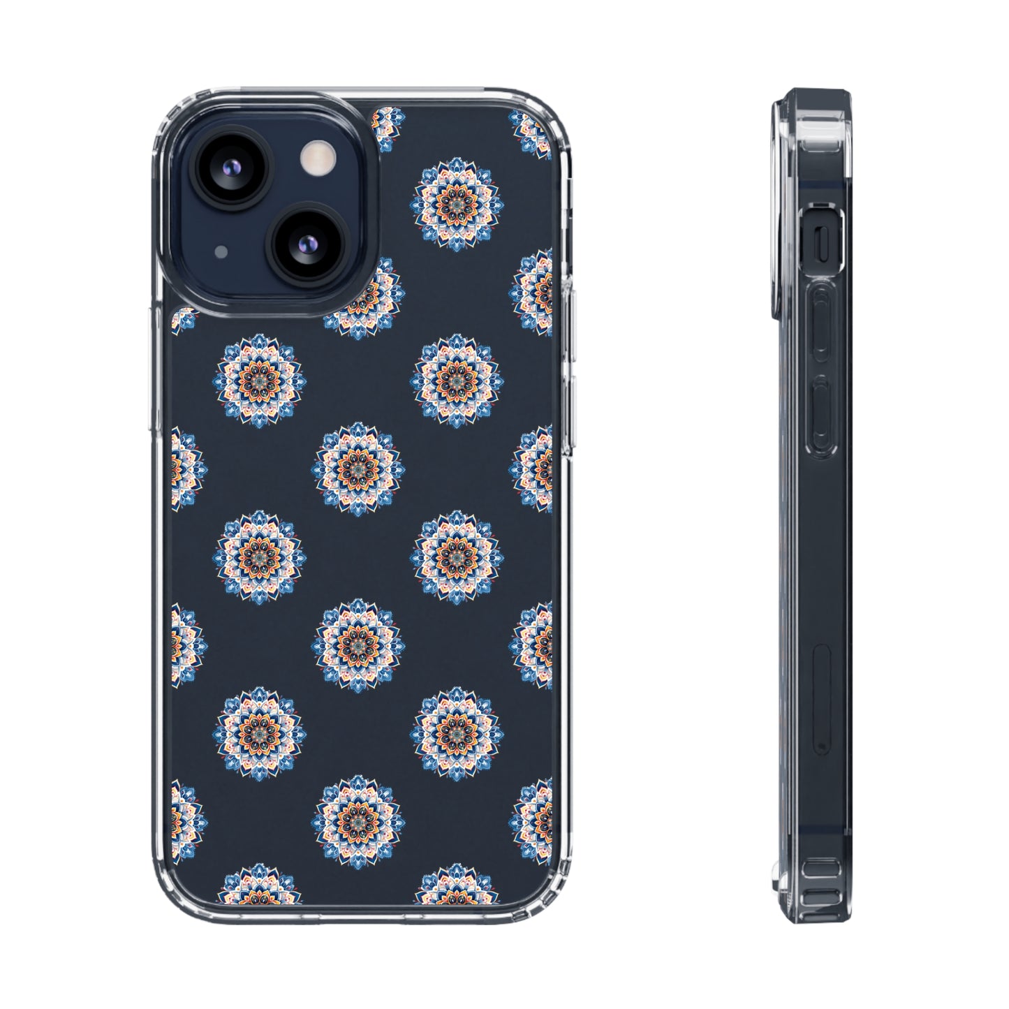 Wave Mandala | Clear iPhone Case / Samsung Case