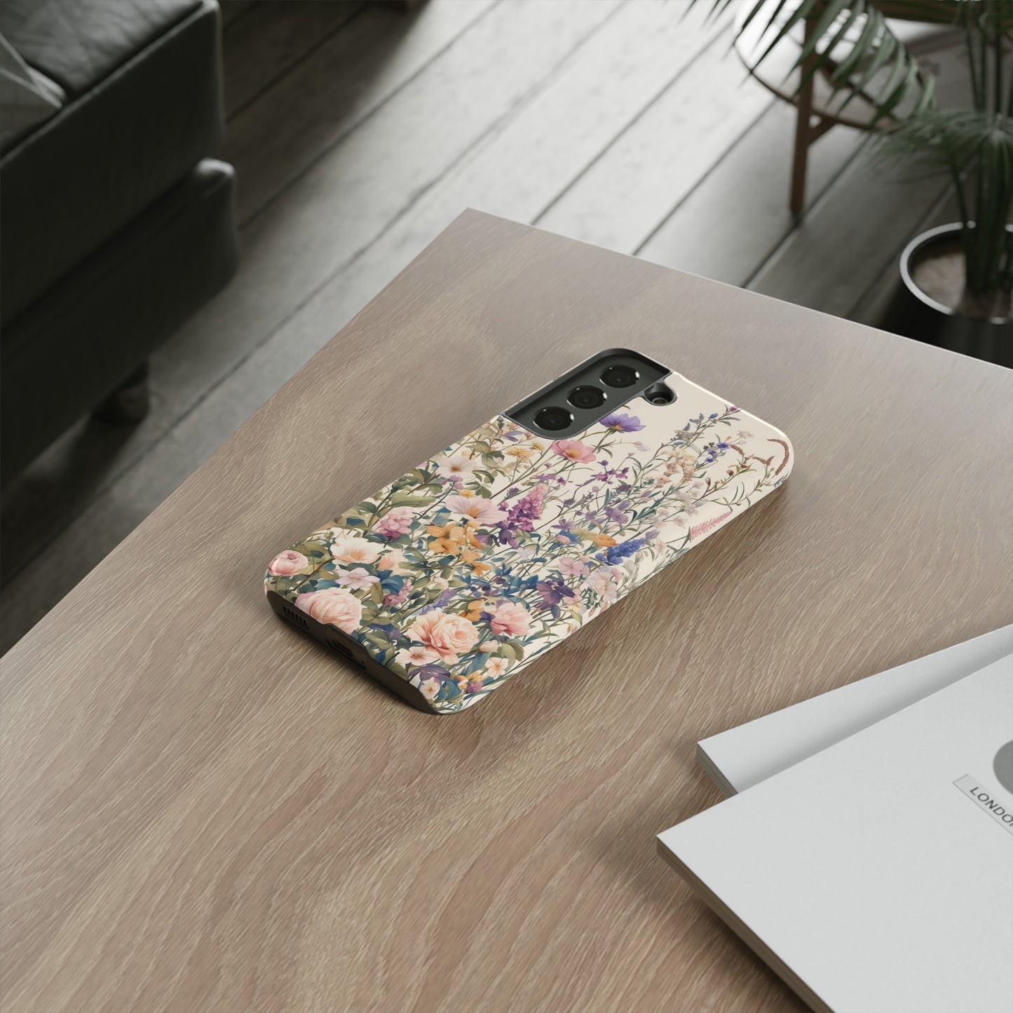 Tall Vintage Wildflowers iPhone Case / Samsung Case