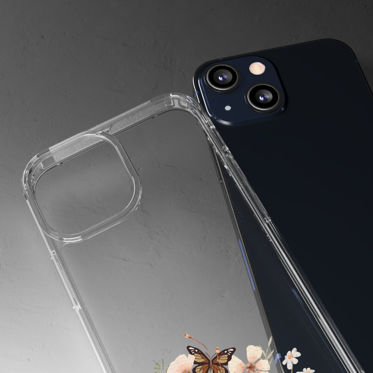 Gentle Wildflowers | Clear iPhone Case / Samsung Case