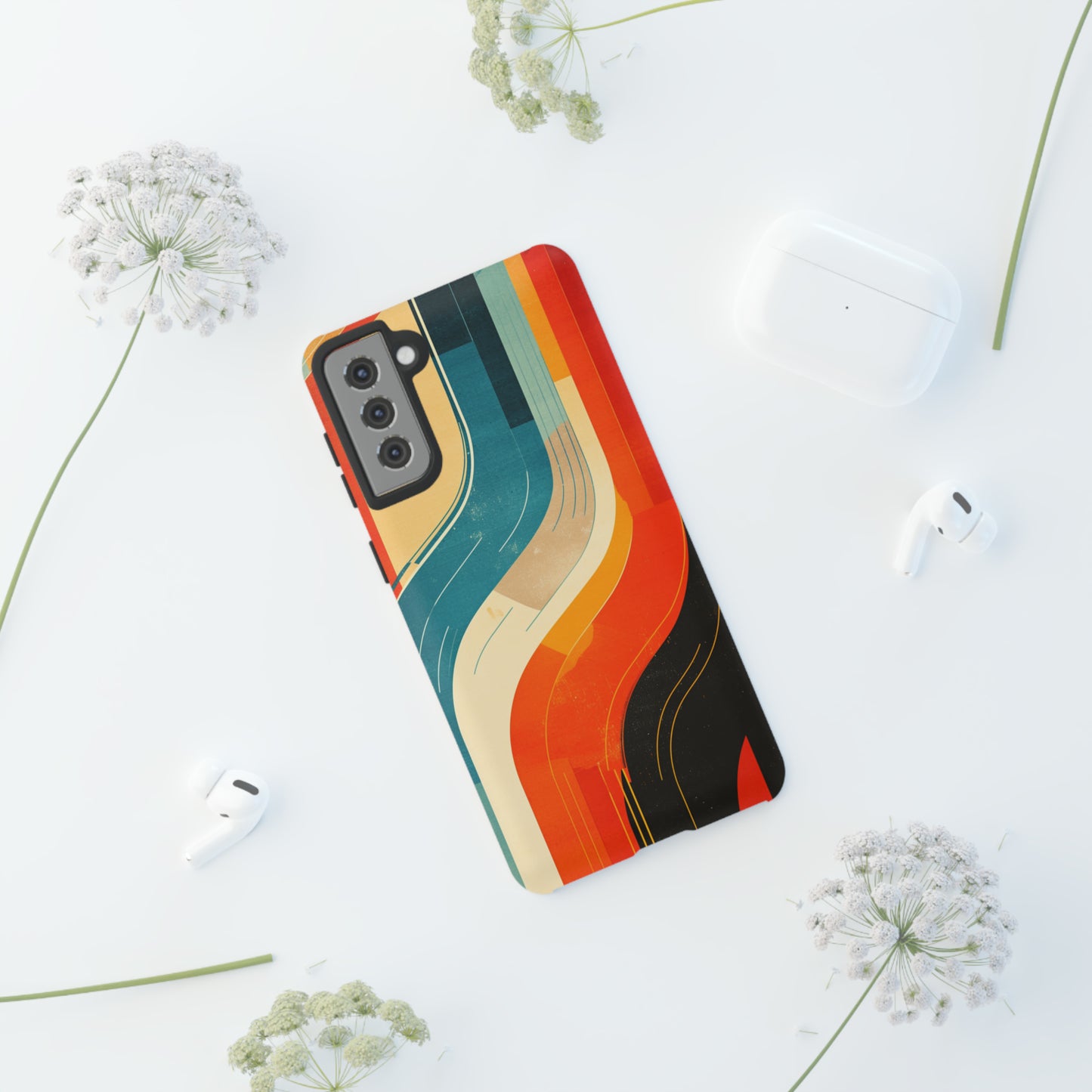 Groovey Retro Design Pattern iPhone Case / Samsung Case