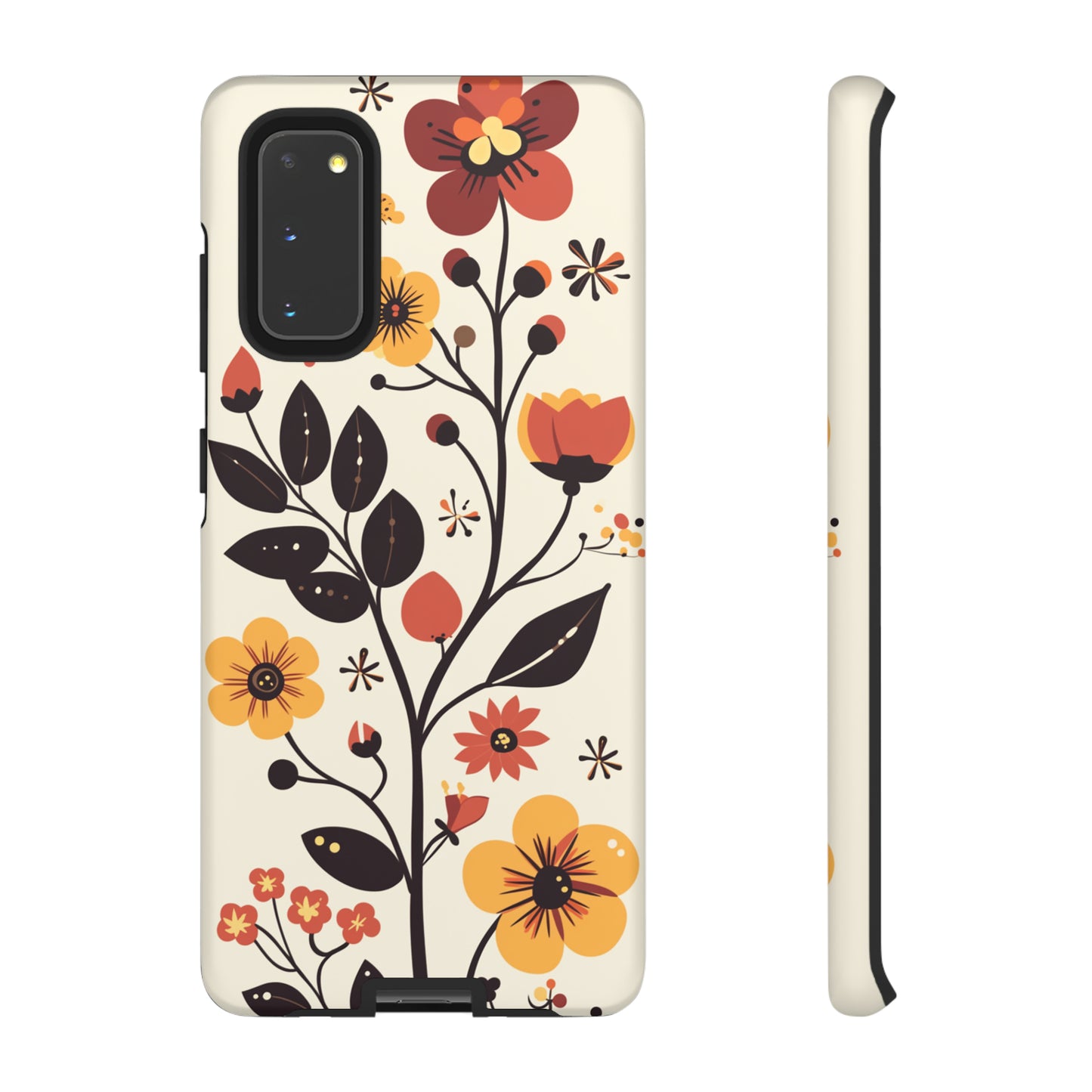 Vector Floral Vines iPhone Case