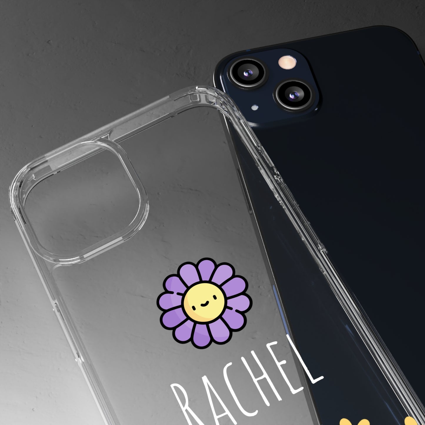 Cute Custom Flower | Clear iPhone Case / Samsung Case