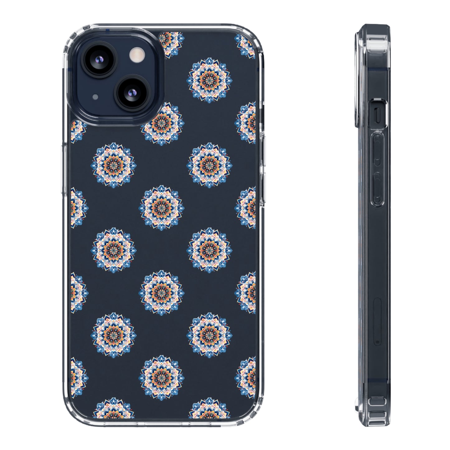 Wave Mandala | Clear iPhone Case / Samsung Case