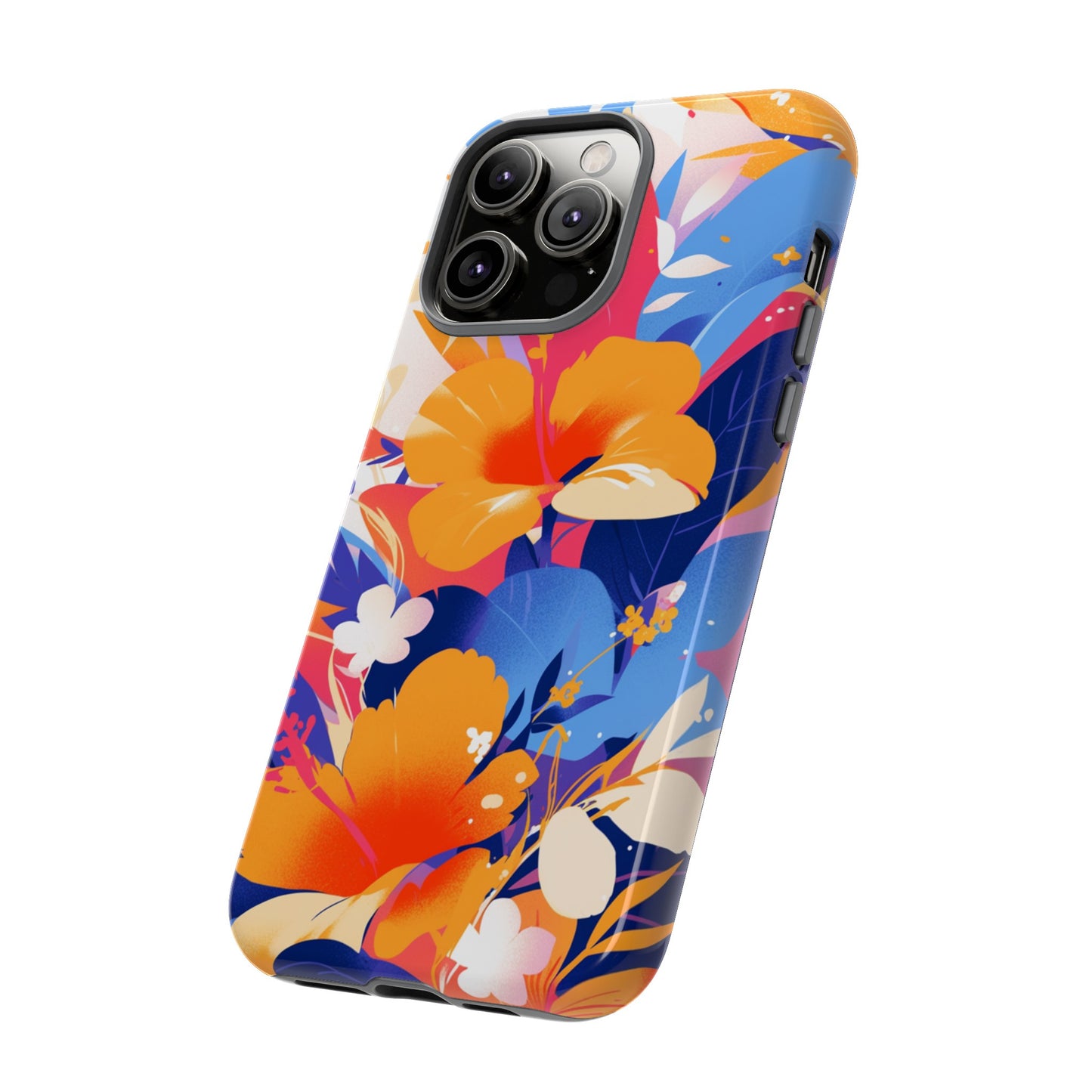 Vintage Abstract Flowers iPhone Case / Samsung Case