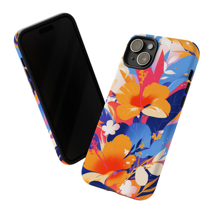 Vintage Abstract Flowers iPhone Case / Samsung Case