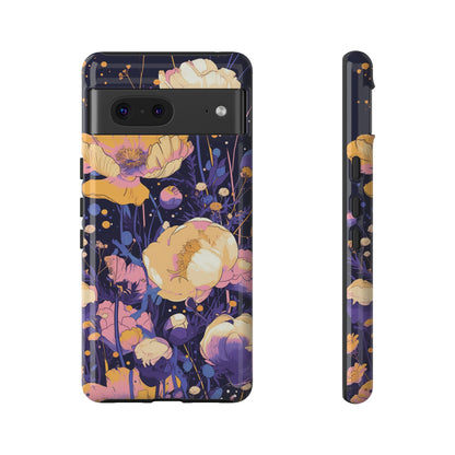 Night Cotton Flowers iPhone Case / Samsung Case