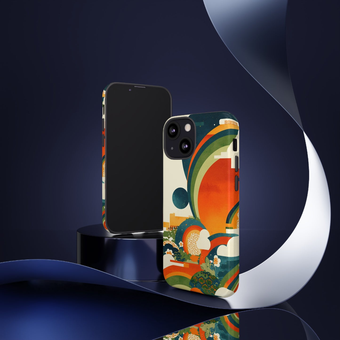 Retro Abstract iPhone Case / Samsung Case