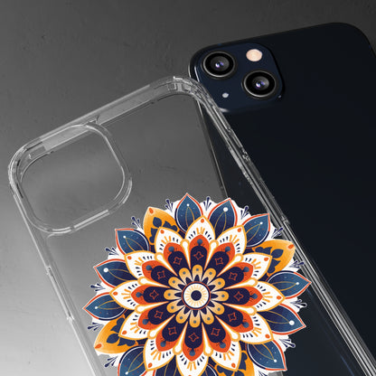 Amber Mandala | Clear iPhone Case / Samsung Case