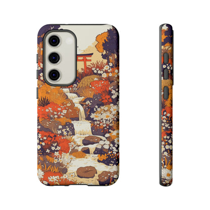 Rising Mountains & Rapid Rivers, Wildflower iPhone Case