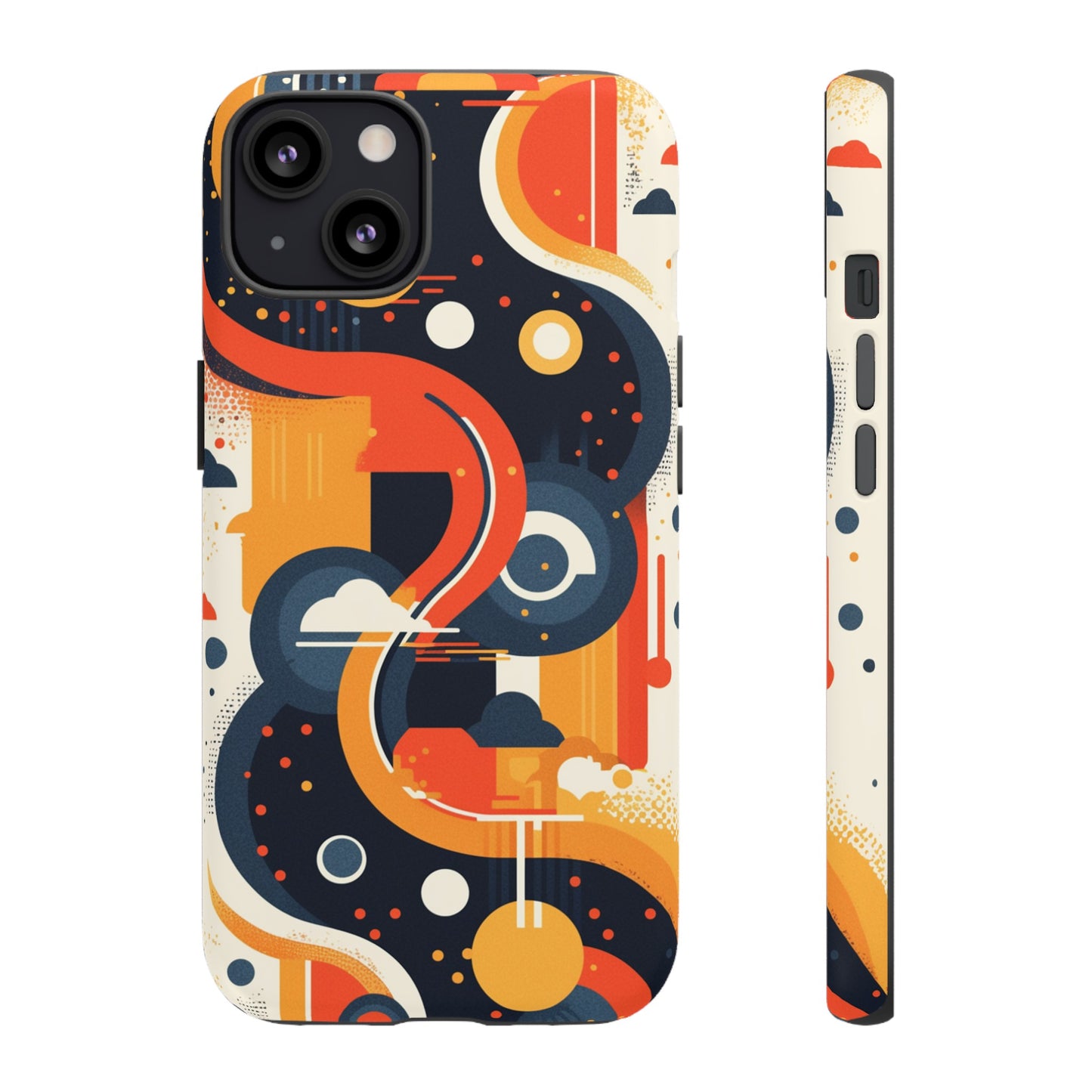 Retro Wandering Roads iPhone Case / Samsung Case