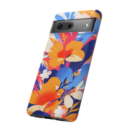 Vintage Abstract Flowers iPhone Case / Samsung Case