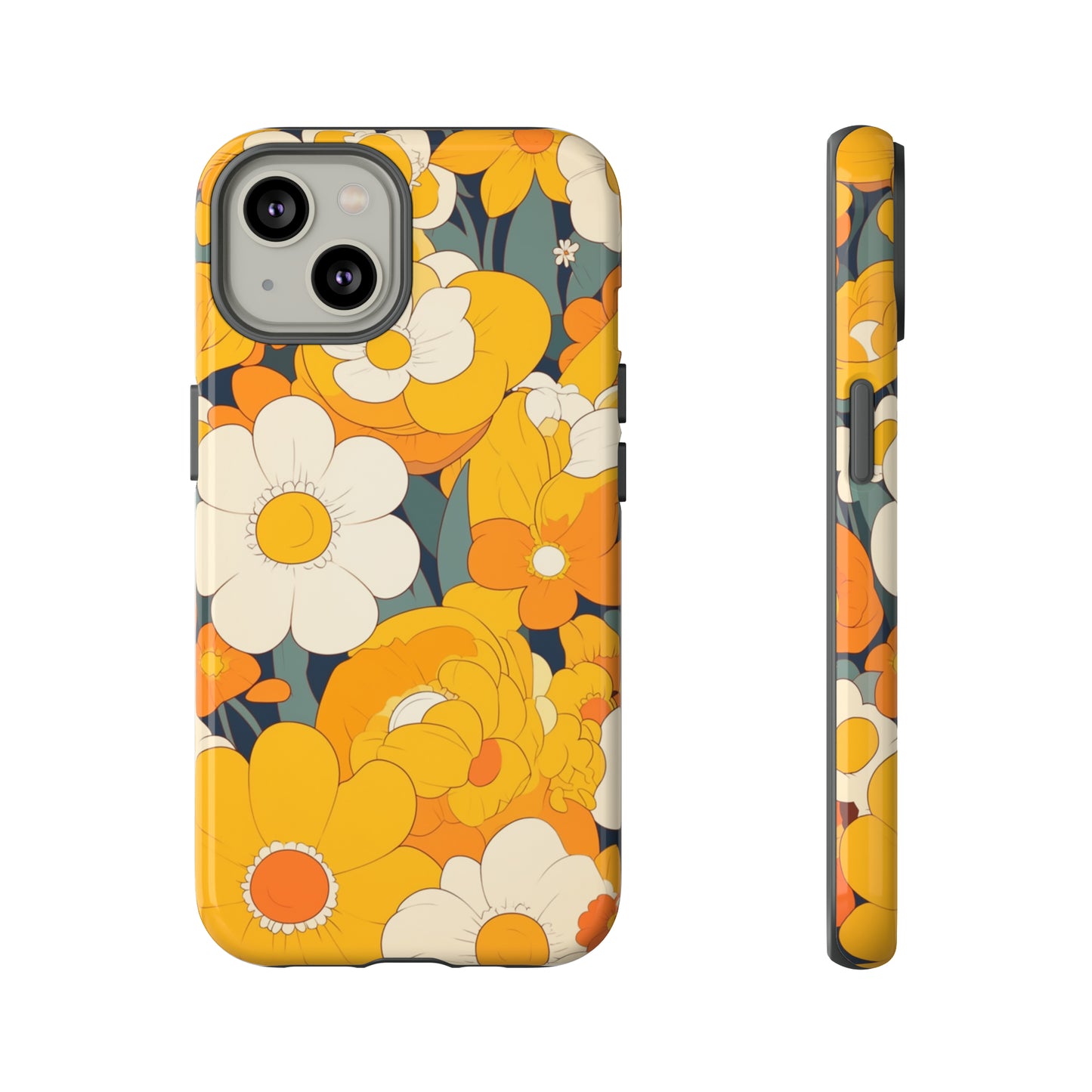 Retro Floral Art iPhone Case / Samsung Case