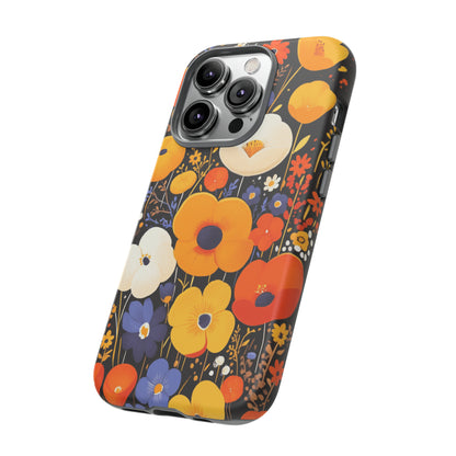 Retro Chaos, Wildflower iPhone Case / Samsung Case, Gift for Floral Lovers, Gift for Her