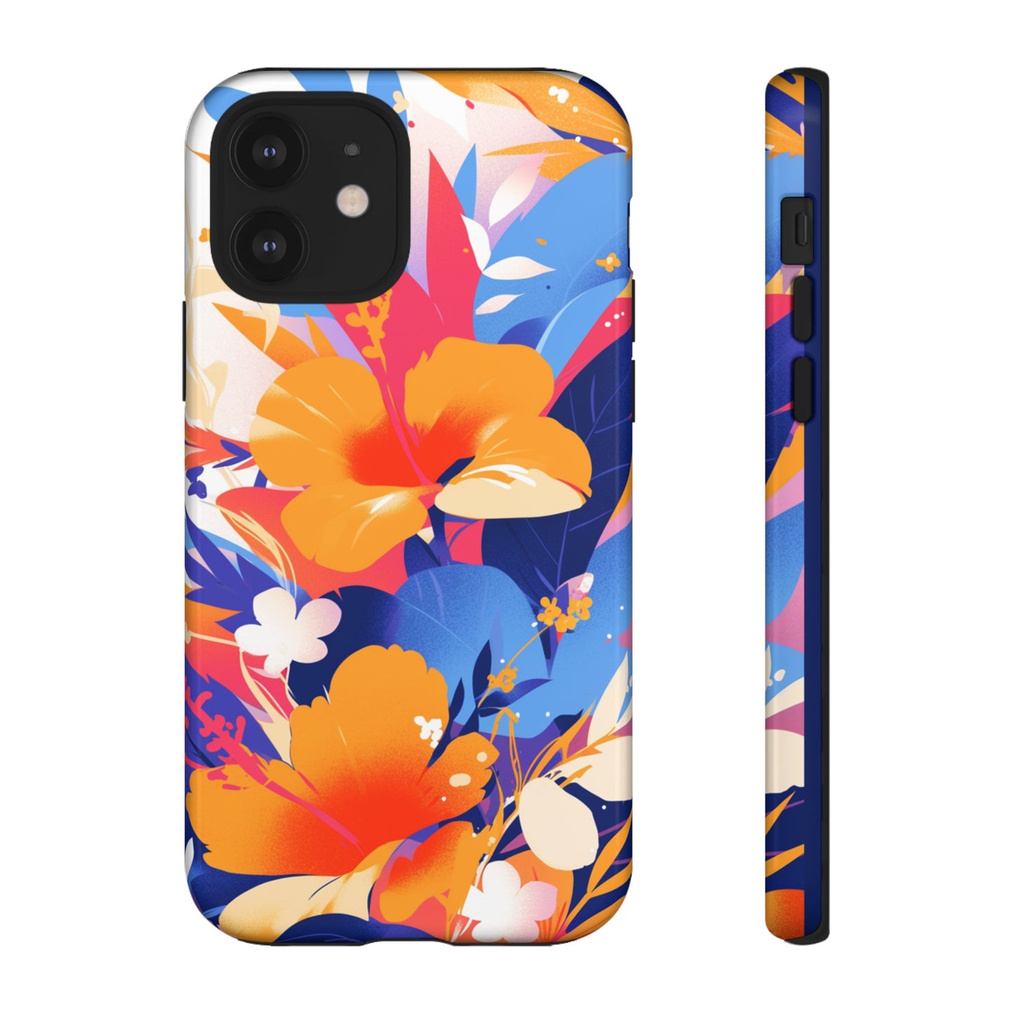 Vintage Abstract Flowers iPhone Case / Samsung Case