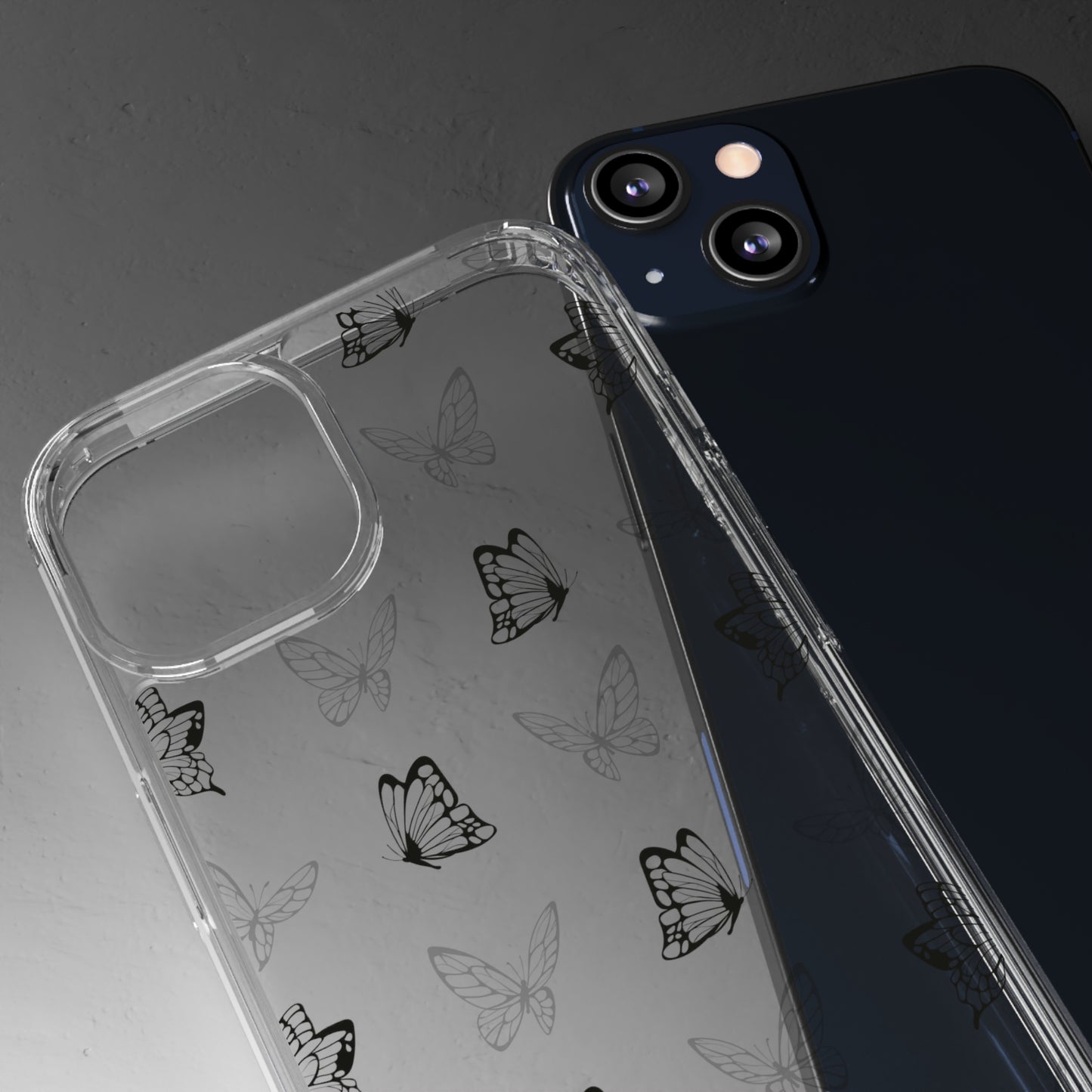 Thin Butterflies | Clear iPhone Case / Samsung Case