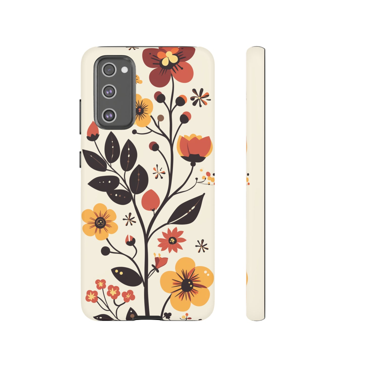 Vector Floral Vines iPhone Case