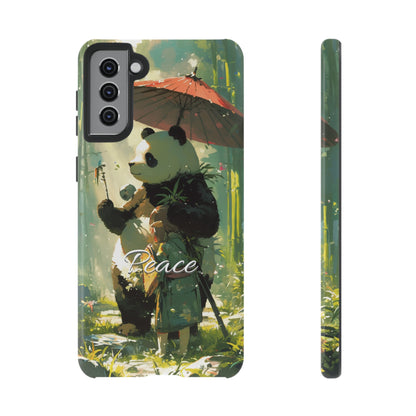 Japanese Aesthetic Vintage Panda iPhone Case / Samsung Case | "Peace"