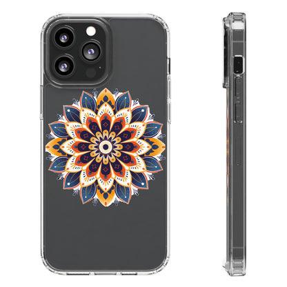 Amber Mandala | Clear iPhone Case / Samsung Case