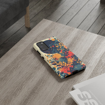 Retro Colorful Floral iPhone Case / Samsung Case