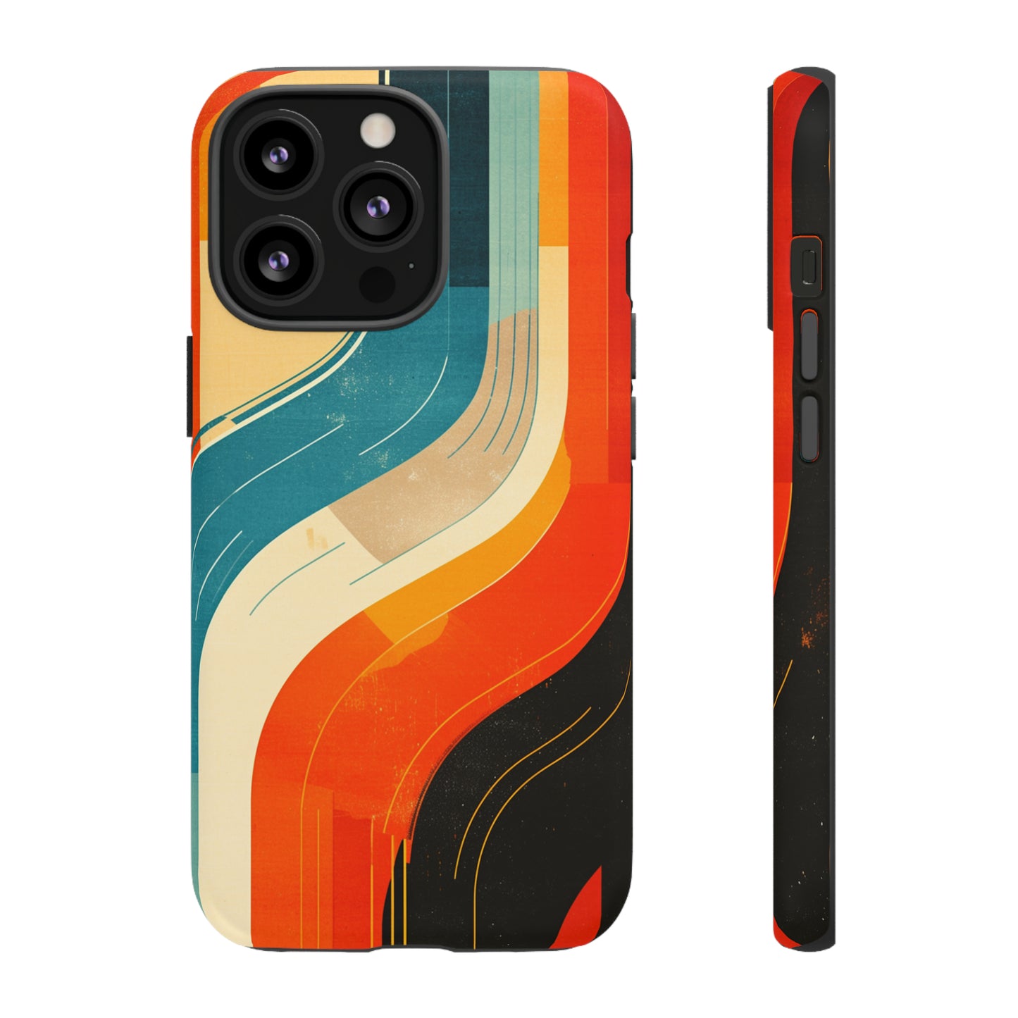 Groovey Retro Design Pattern iPhone Case / Samsung Case