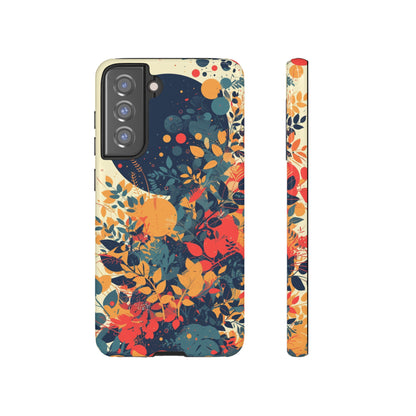 Retro Colorful Floral iPhone Case / Samsung Case