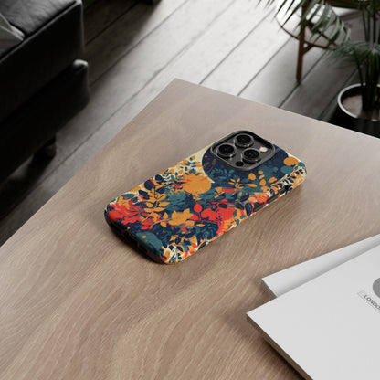 Retro Colorful Floral iPhone Case / Samsung Case