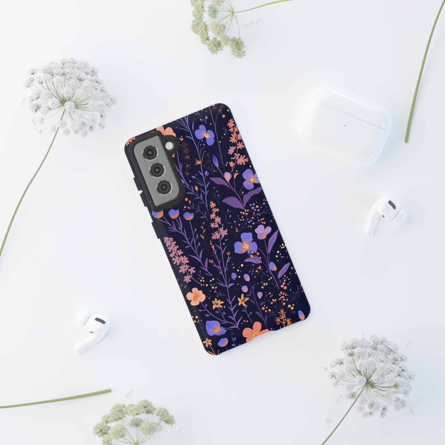 Night Wildflowers iPhone Case / Samsung Case