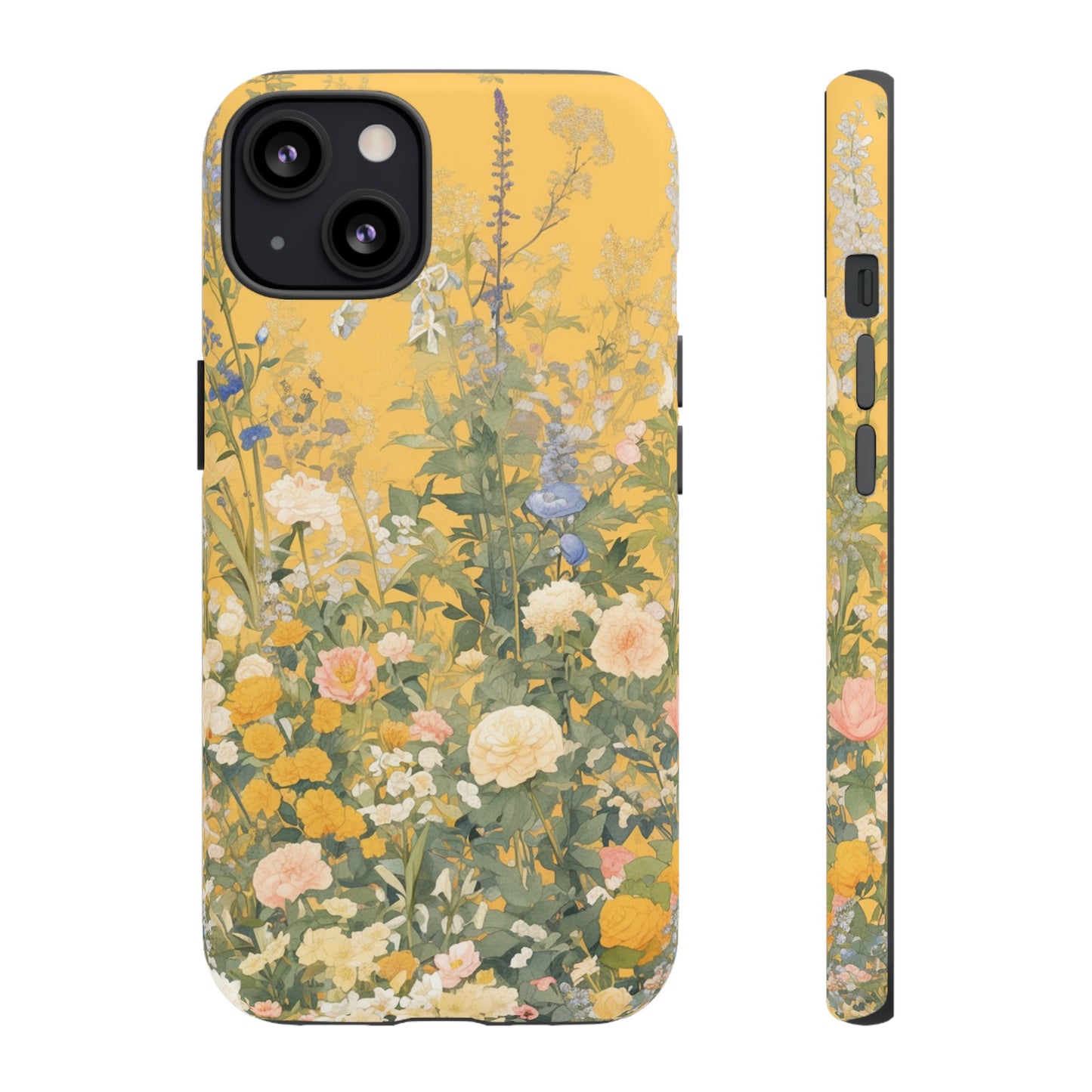 Tall Floral 1970's iPhone Case / Samsung Case