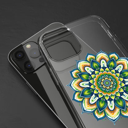 Lime Mandala | Clear iPhone Case / Samsung Case