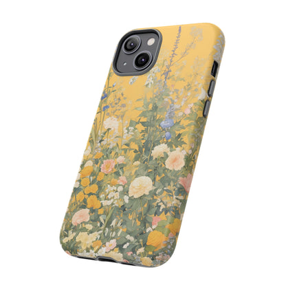 Tall Floral 1970's iPhone Case / Samsung Case