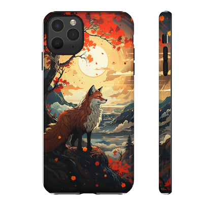 Japanese Wolf Aesthetic Phone Case