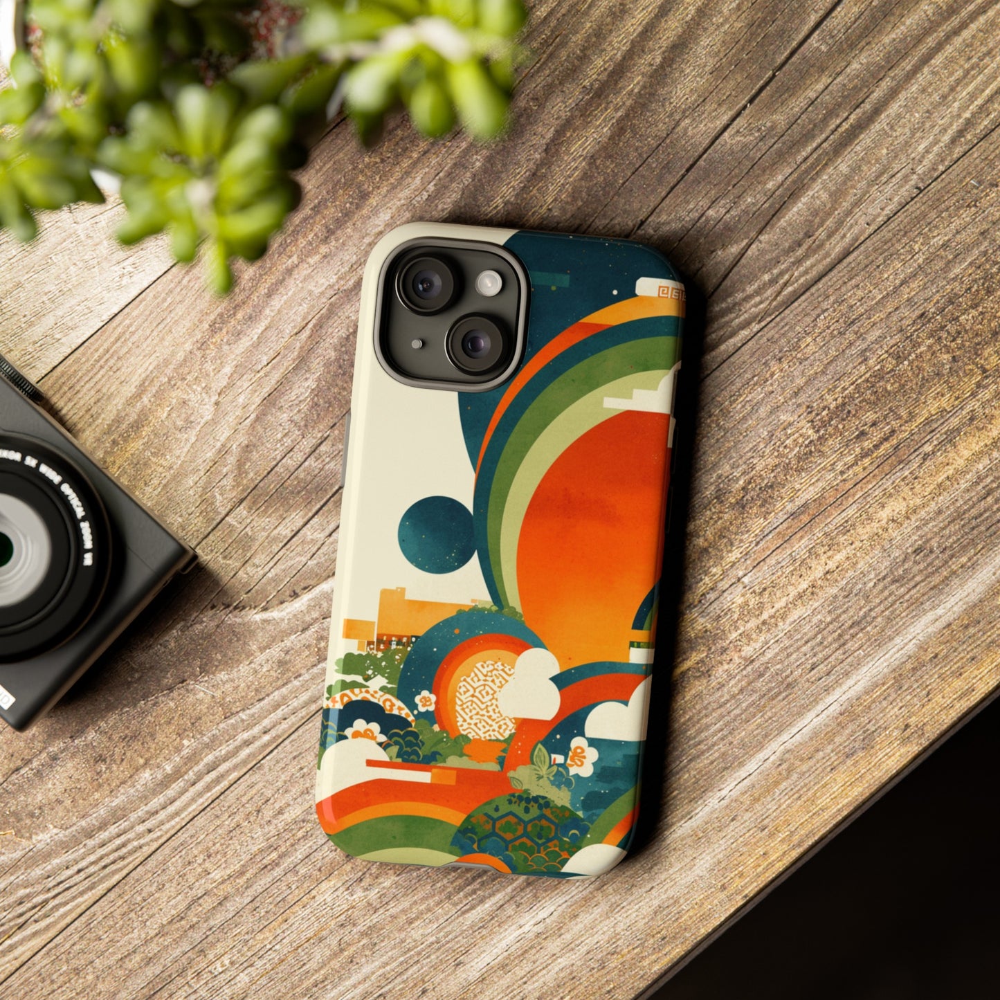 Retro Abstract iPhone Case / Samsung Case