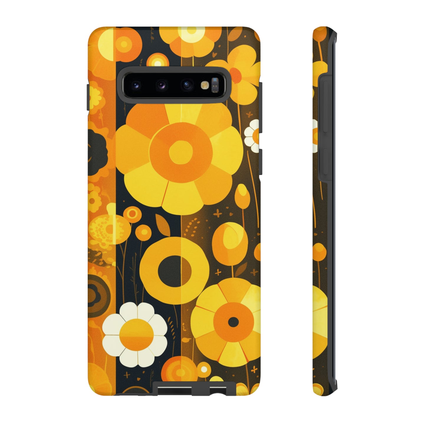 Floral Lines Retro iPhone Case / Samsung Case