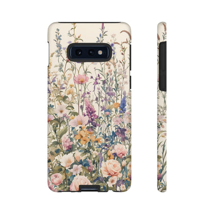 Tall Vintage Wildflowers iPhone Case / Samsung Case