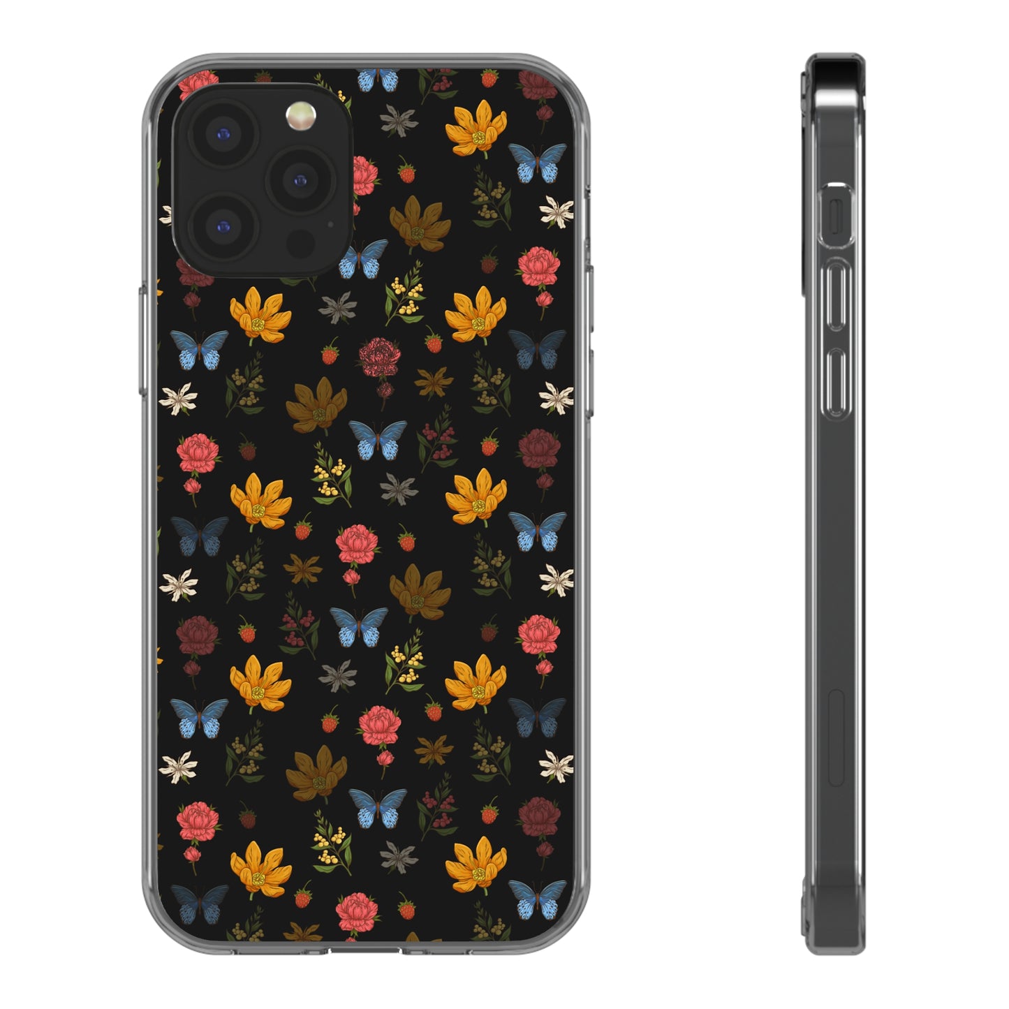 Floral Nature Lovers | Clear iPhone Case / Samsung Case