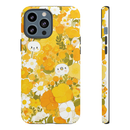 Powder Puff iPhone Case / Samsung Case, Gift for Floral Lovers, Gift for Her