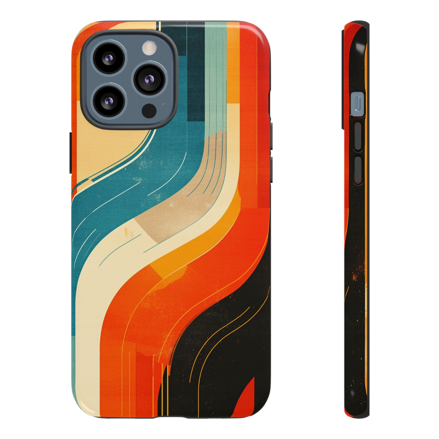 Groovey Retro Design Pattern iPhone Case / Samsung Case