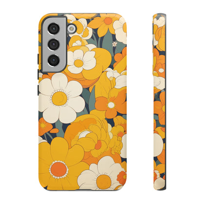 Retro Floral Art iPhone Case / Samsung Case