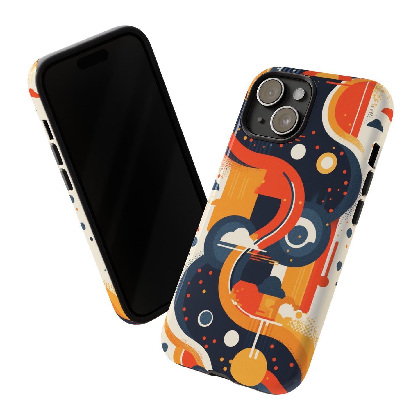 Retro Wandering Roads iPhone Case / Samsung Case