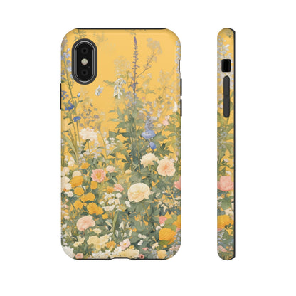 Tall Floral 1970's iPhone Case / Samsung Case