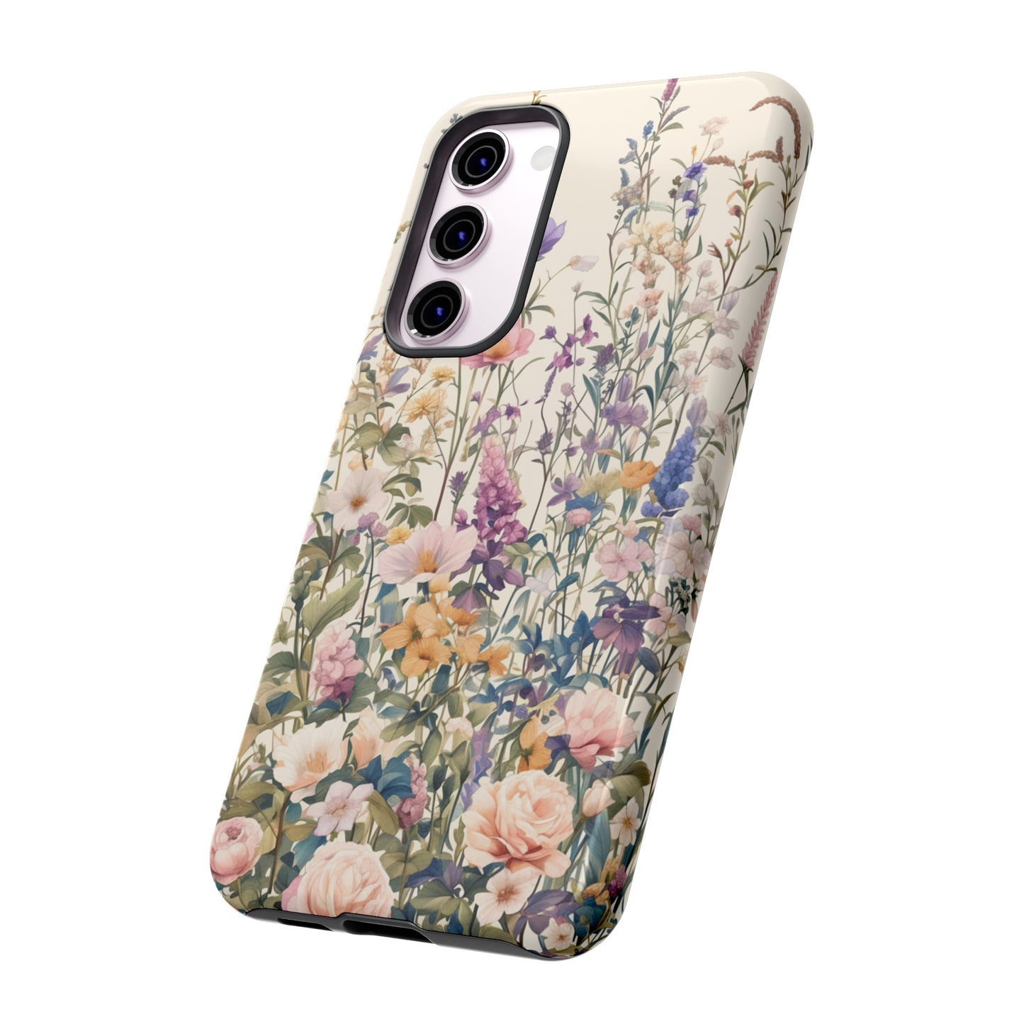 Tall Vintage Wildflowers iPhone Case / Samsung Case