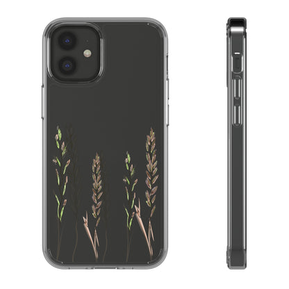 Dried Wildflowers | Clear iPhone Case / Samsung Case