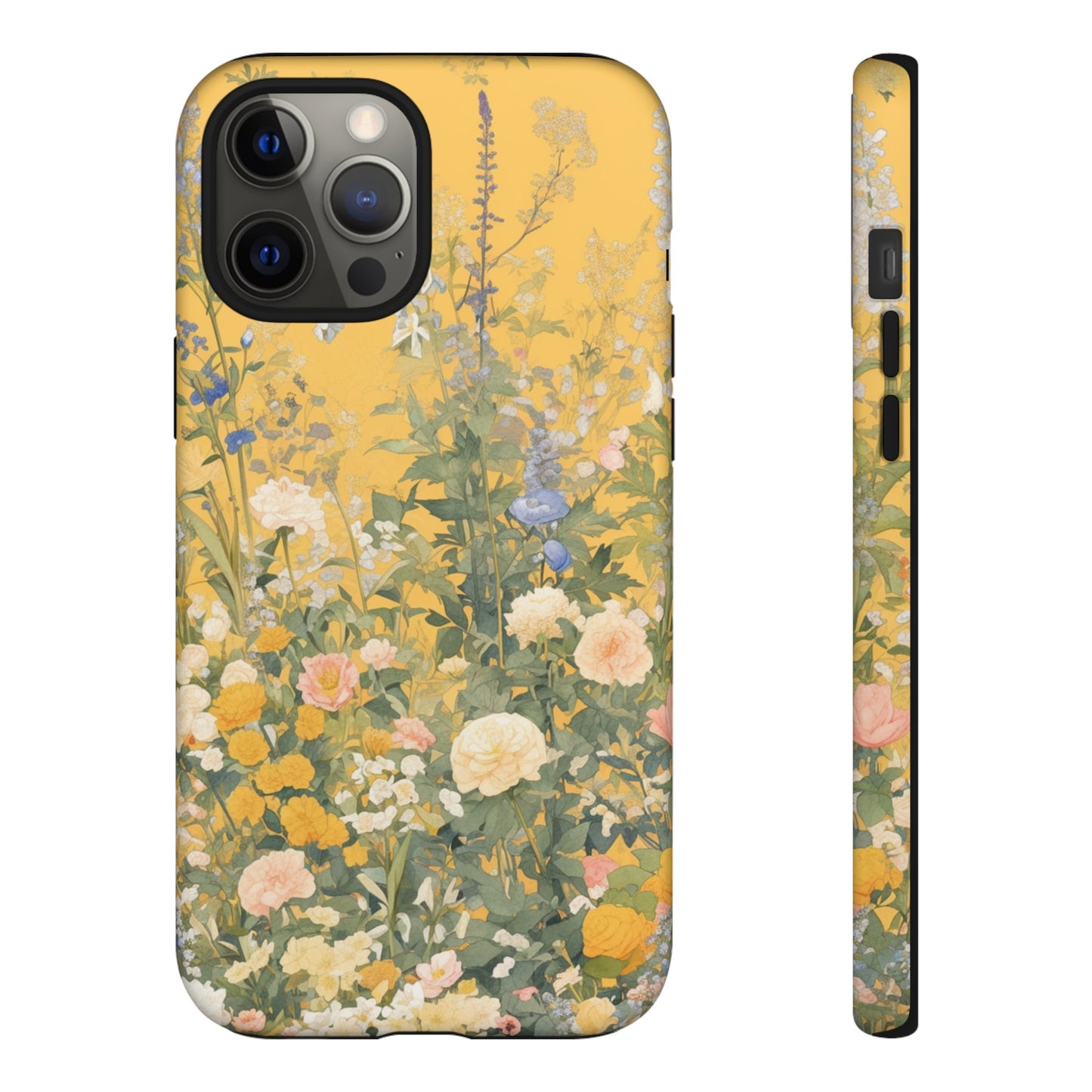 Tall Floral 1970's iPhone Case / Samsung Case